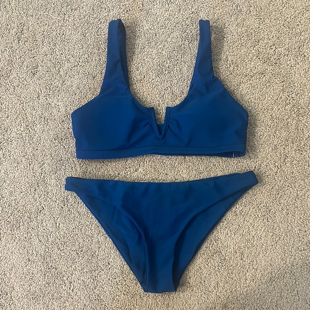 Women's Blue Bikini Set